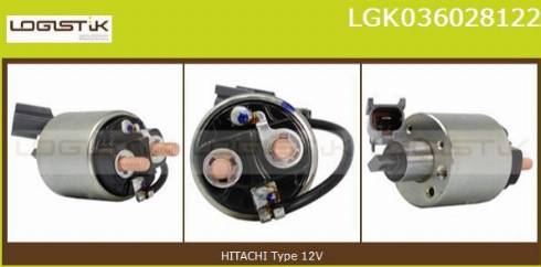 LGK LGK036028122 - Solenoid açarı, başlanğıc furqanavto.az