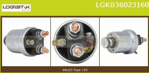 LGK LGK036023160 - Solenoid açarı, başlanğıc furqanavto.az