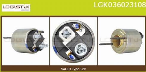 LGK LGK036023108 - Solenoid açarı, başlanğıc furqanavto.az