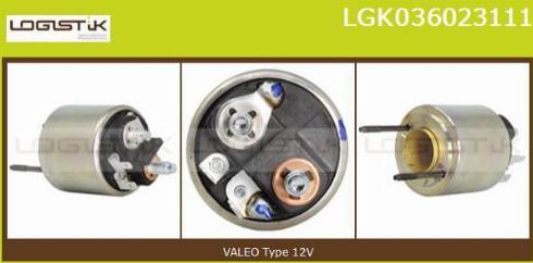 LGK LGK036023111 - Solenoid açarı, başlanğıc furqanavto.az