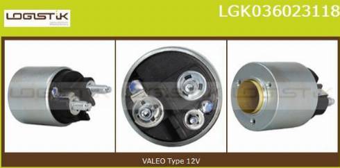 LGK LGK036023118 - Solenoid açarı, başlanğıc furqanavto.az