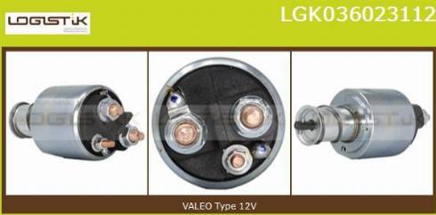 LGK LGK036023112 - Solenoid açarı, başlanğıc furqanavto.az