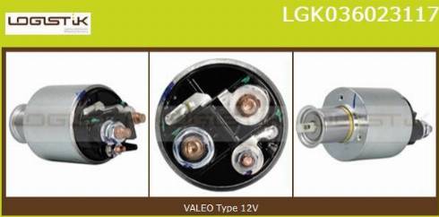 LGK LGK036023117 - Solenoid açarı, başlanğıc furqanavto.az
