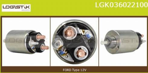 LGK LGK036022100 - Solenoid açarı, başlanğıc furqanavto.az