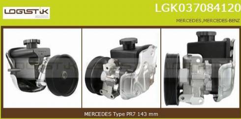 LGK LGK037084120 - Hidravlik nasos, sükan sistemi furqanavto.az