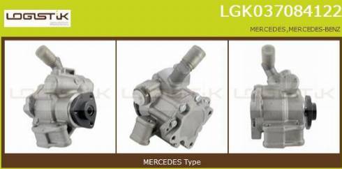 LGK LGK037084122 - Hidravlik nasos, sükan sistemi furqanavto.az