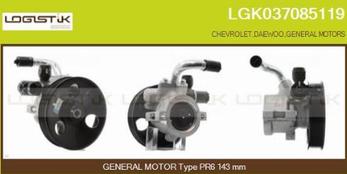 LGK LGK037085119 - Hidravlik nasos, sükan sistemi furqanavto.az