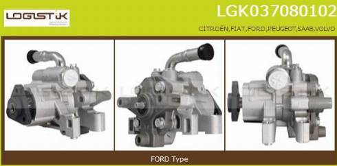 LGK LGK037080102 - Hidravlik nasos, sükan sistemi furqanavto.az