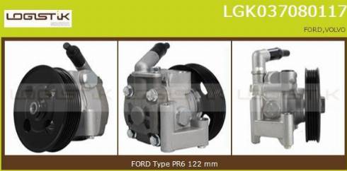 LGK LGK037080117 - Hidravlik nasos, sükan sistemi furqanavto.az