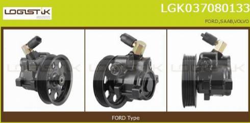 LGK LGK037080133 - Hidravlik nasos, sükan sistemi furqanavto.az
