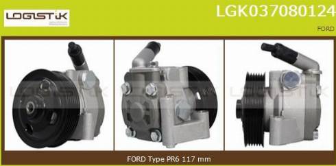 LGK LGK037080124 - Hidravlik nasos, sükan sistemi furqanavto.az