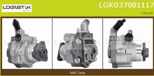 LGK LGK037081117 - Hidravlik nasos, sükan sistemi furqanavto.az