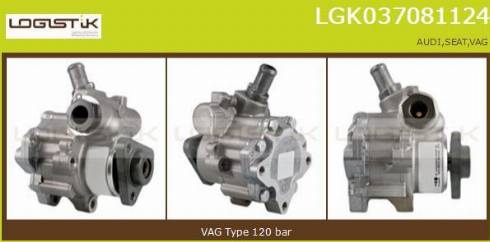 LGK LGK037081124 - Hidravlik nasos, sükan sistemi furqanavto.az