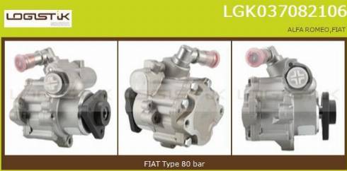 LGK LGK037082106 - Hidravlik nasos, sükan sistemi furqanavto.az