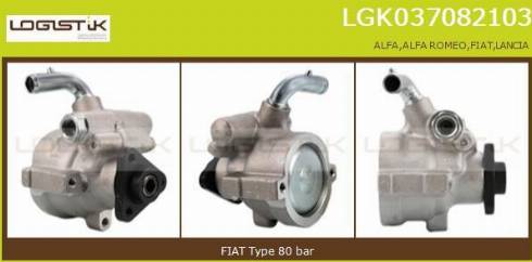 LGK LGK037082103 - Hidravlik nasos, sükan sistemi furqanavto.az