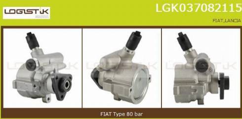 LGK LGK037082115 - Hidravlik nasos, sükan sistemi furqanavto.az