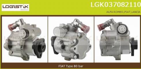 LGK LGK037082110 - Hidravlik nasos, sükan sistemi furqanavto.az