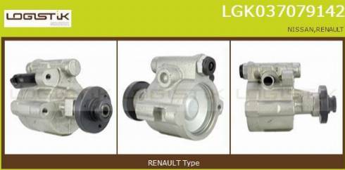 LGK LGK037079142 - Hidravlik nasos, sükan sistemi furqanavto.az
