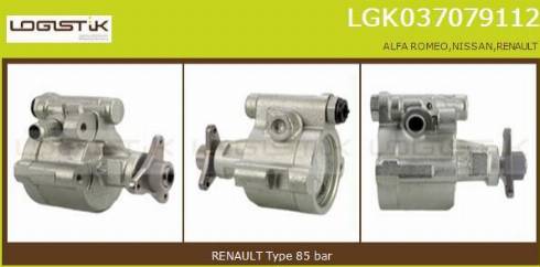 LGK LGK037079112 - Hidravlik nasos, sükan sistemi furqanavto.az