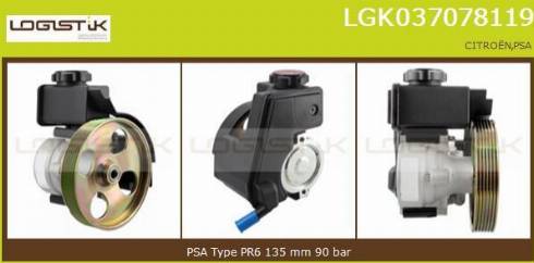 LGK LGK037078119 - Hidravlik nasos, sükan sistemi furqanavto.az