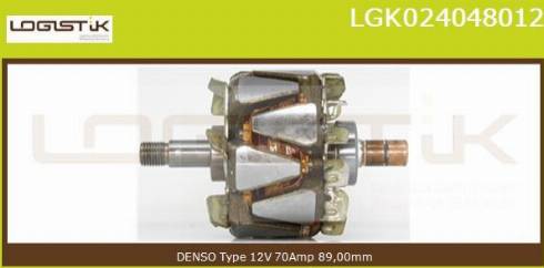 LGK LGK024048012 - Rotor, alternator furqanavto.az