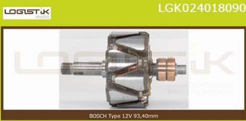 LGK LGK024018090 - Rotor, alternator furqanavto.az