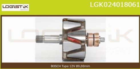 LGK LGK024018061 - Rotor, alternator furqanavto.az