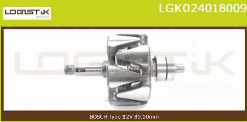 LGK LGK024018009 - Rotor, alternator furqanavto.az