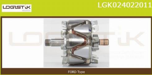 LGK LGK024022011 - Rotor, alternator furqanavto.az