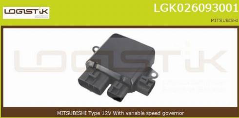 LGK LGK026093001 - Ön rezistor, elektromotor radiator fanatı furqanavto.az