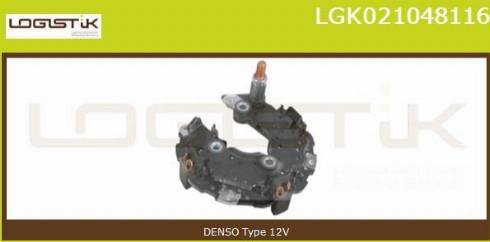 LGK LGK021048116 - Düzləşdirici, alternator furqanavto.az