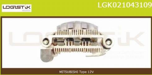 LGK LGK021043109 - Düzləşdirici, alternator furqanavto.az