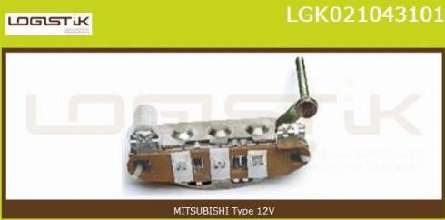 LGK LGK021043101 - Düzləşdirici, alternator furqanavto.az