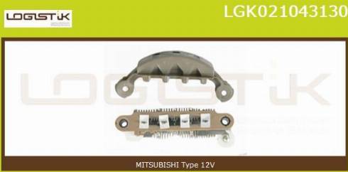LGK LGK021043130 - Düzləşdirici, alternator furqanavto.az
