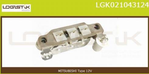 LGK LGK021043124 - Düzləşdirici, alternator furqanavto.az