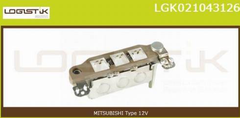 LGK LGK021043126 - Düzləşdirici, alternator furqanavto.az