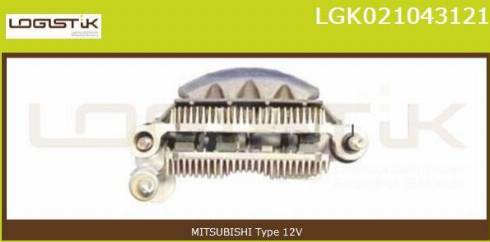 LGK LGK021043121 - Düzləşdirici, alternator furqanavto.az
