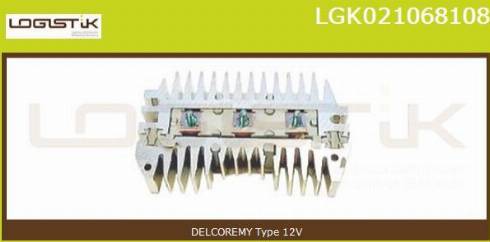 LGK LGK021068108 - Düzləşdirici, alternator furqanavto.az