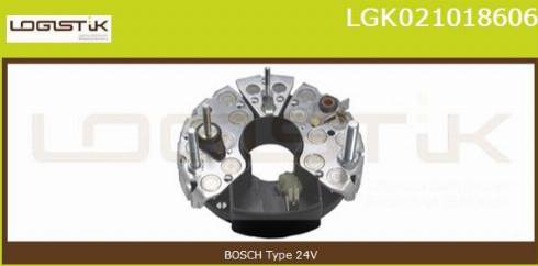 LGK LGK021018606 - Düzləşdirici, alternator furqanavto.az