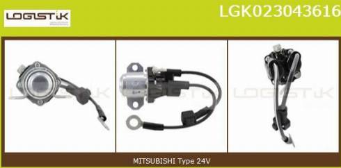 LGK LGK023043616 - Rele, starter furqanavto.az