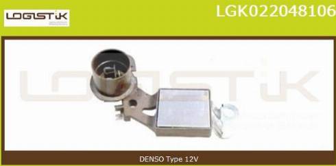 LGK LGK022048106 - Gərginlik tənzimləyicisi, alternator furqanavto.az