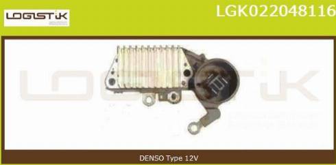 LGK LGK022048116 - Gərginlik tənzimləyicisi, alternator furqanavto.az