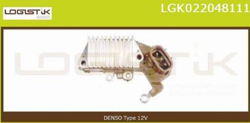 LGK LGK022048111 - Gərginlik tənzimləyicisi, alternator furqanavto.az