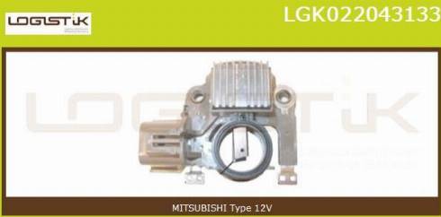 LGK LGK022043133 - Gərginlik tənzimləyicisi, alternator furqanavto.az