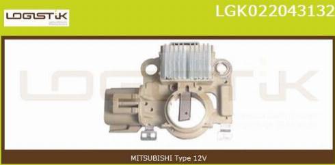 LGK LGK022043132 - Gərginlik tənzimləyicisi, alternator furqanavto.az