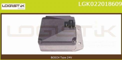 LGK LGK022018609 - Gərginlik tənzimləyicisi, alternator furqanavto.az