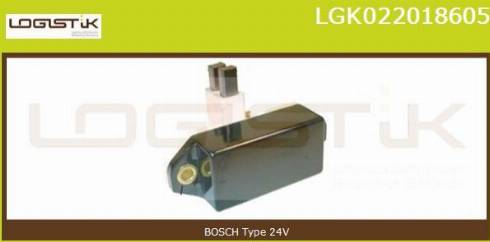 LGK LGK022018605 - Gərginlik tənzimləyicisi, alternator furqanavto.az