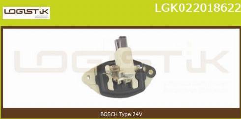 LGK LGK022018622 - Gərginlik tənzimləyicisi, alternator furqanavto.az