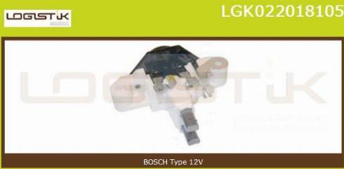LGK LGK022018105 - Gərginlik tənzimləyicisi, alternator furqanavto.az