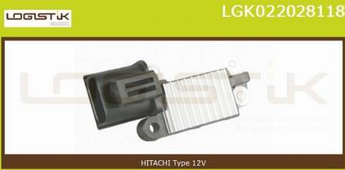 LGK LGK022028118 - Gərginlik tənzimləyicisi, alternator furqanavto.az